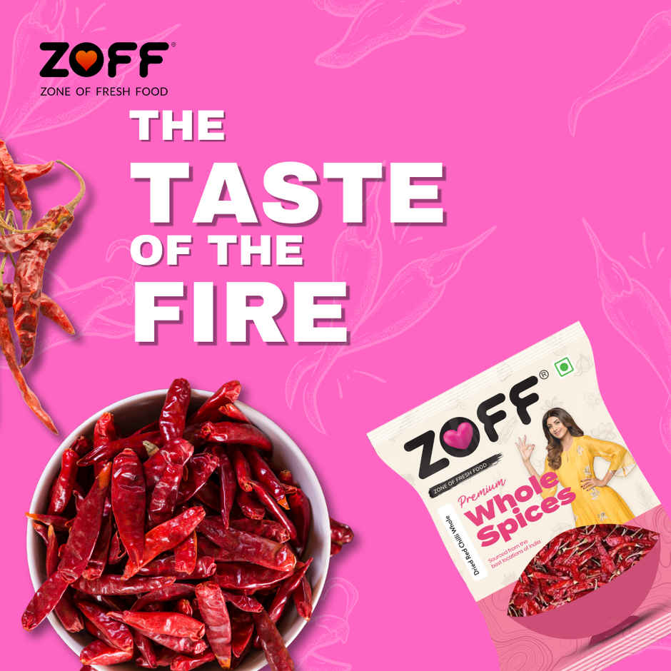 ZOFF Dried Red Chilli-Khadi Lal Mirchi