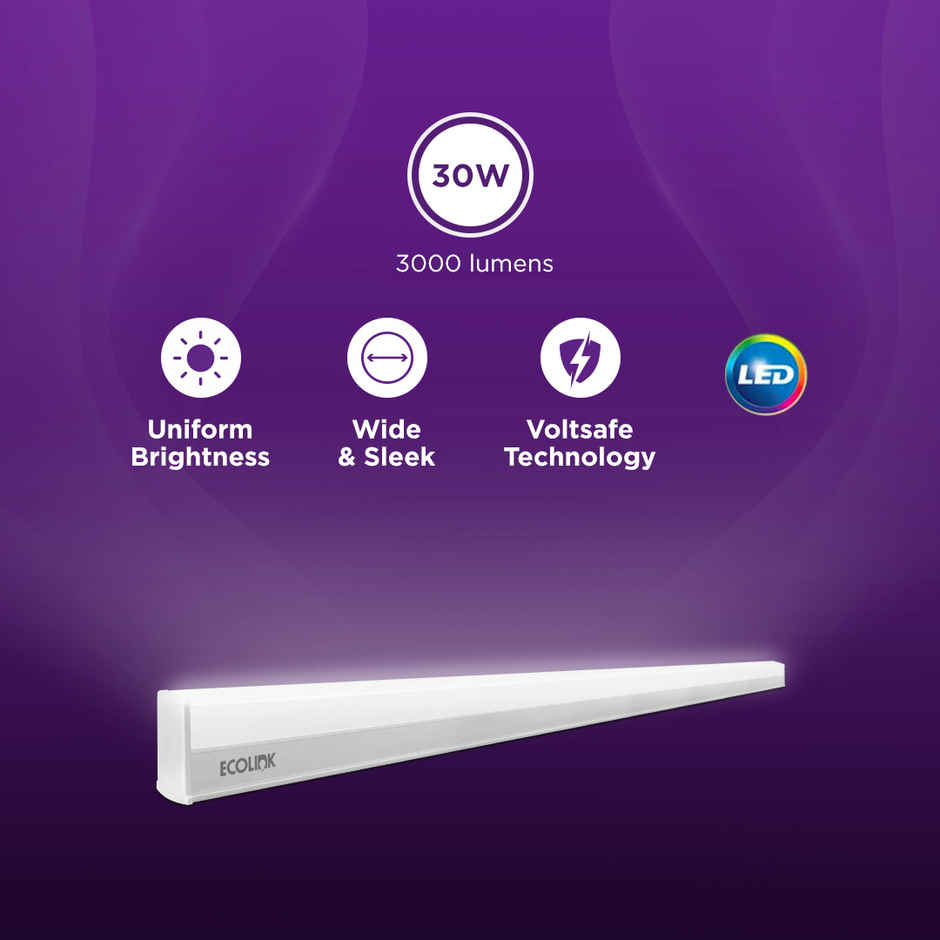 Ecolink By Philips 30 W Led Batten Light - Cool Day Light