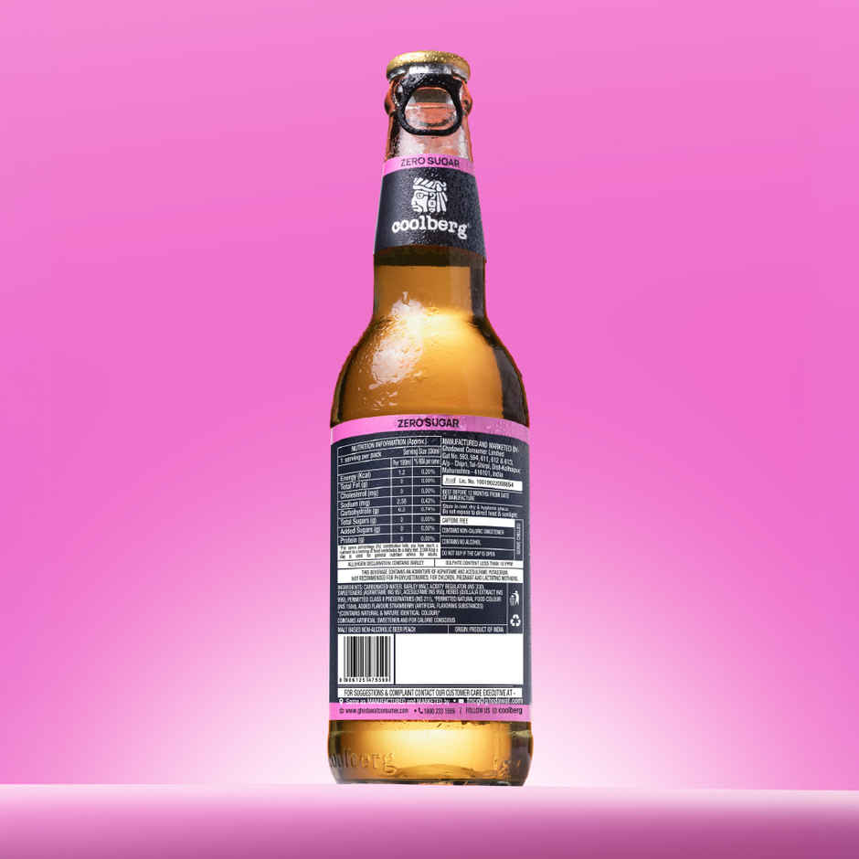 Coolberg Non Alcoholic Beer Diet Strawberry Combo