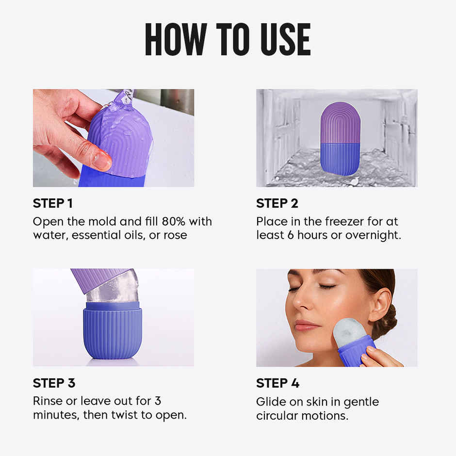 Multibrite Ice Roller for Face Massage | Skincare Roller For Brighter Skin