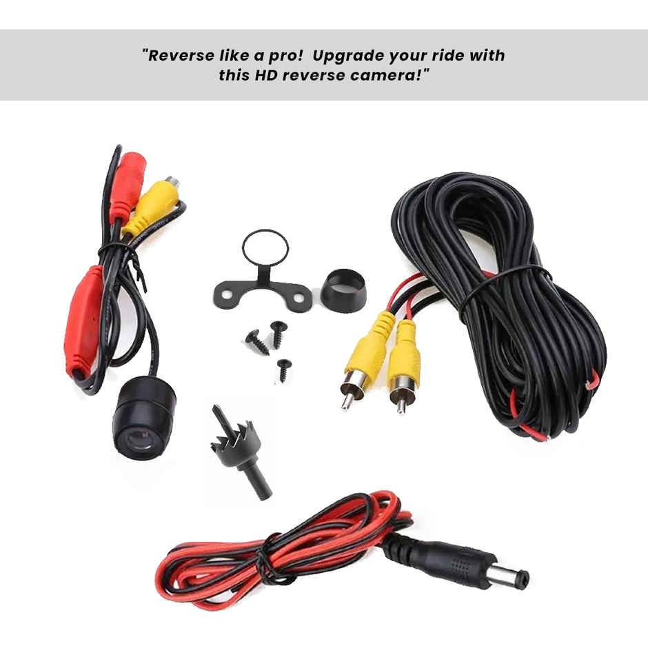 Potauto Parking A002 | Rear Camera | Waterproof Metal With Night Vision | Enhanced Vehicle Safety