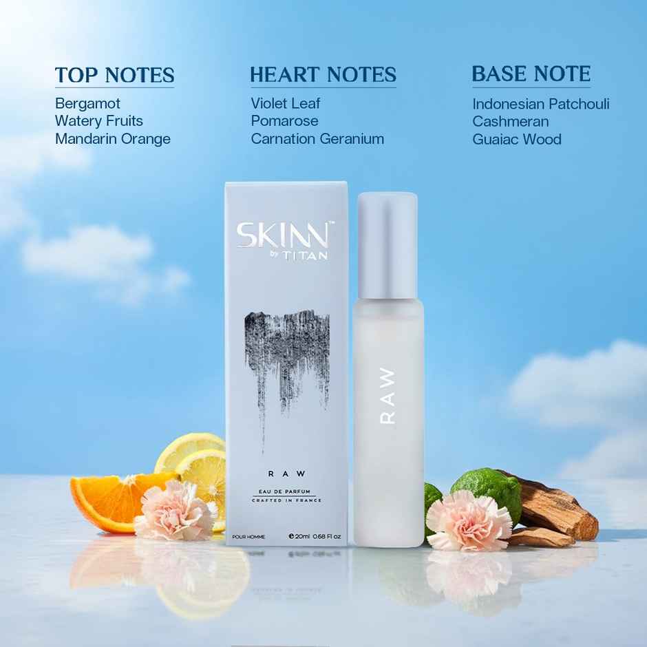 Skinn By Titan Raw Perfume For Men | EDP | Bold & Stylish