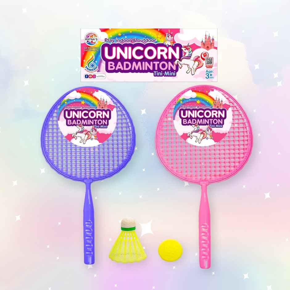 Ratna's Happy Time Badminton Tini Mini Unicorn | Assorted