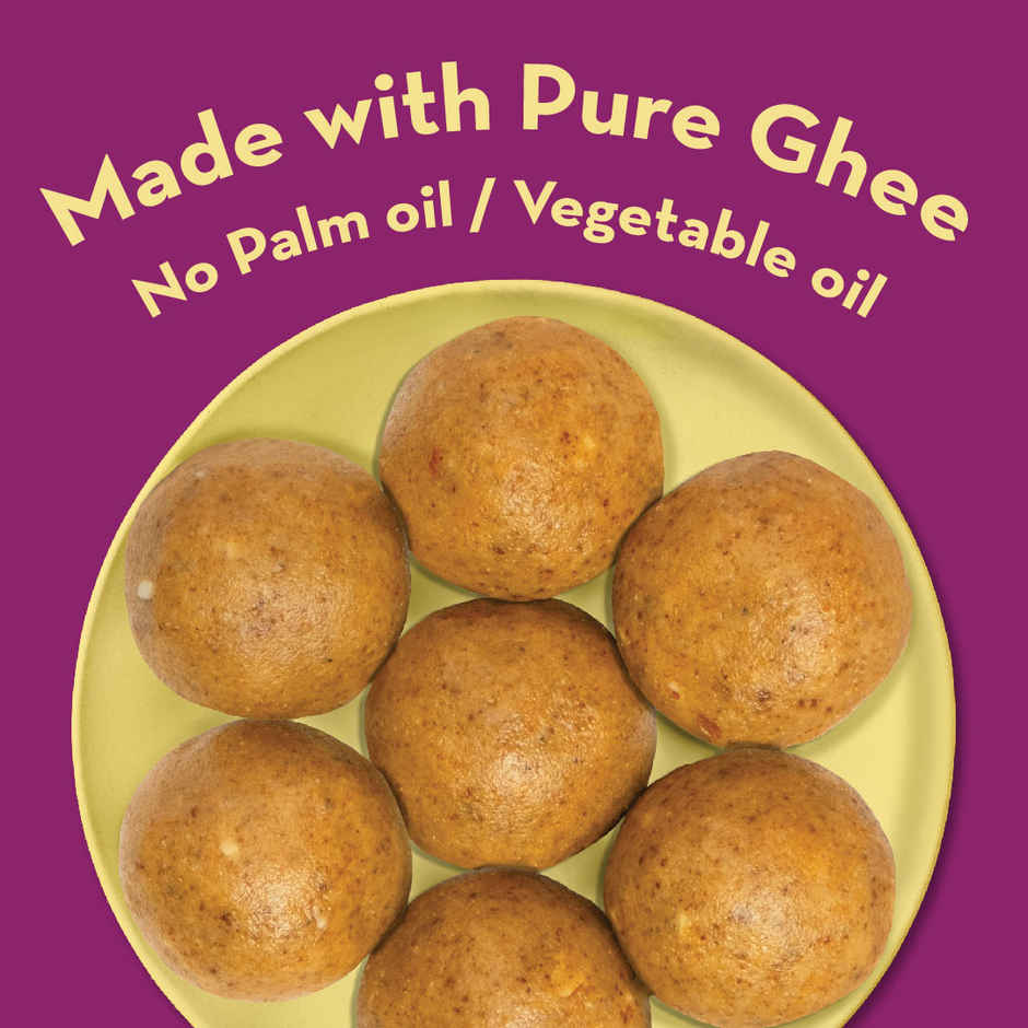 Atta Gond Ghee Laddu By GO DESi