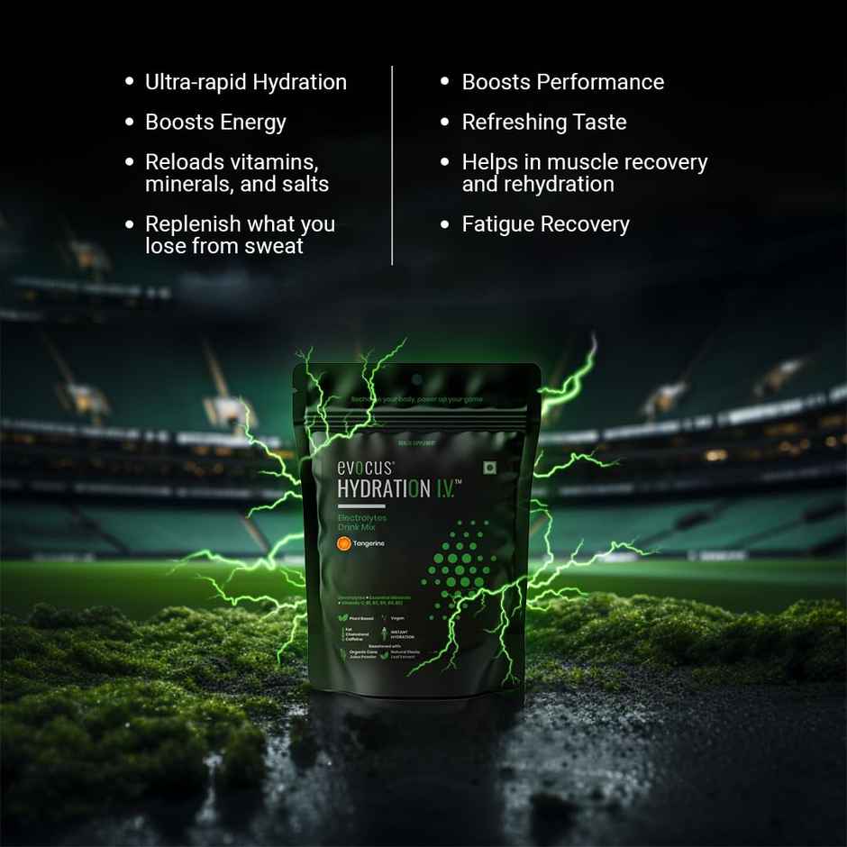 Evocus Lime and Yuzu Electrolytes Mix Powder