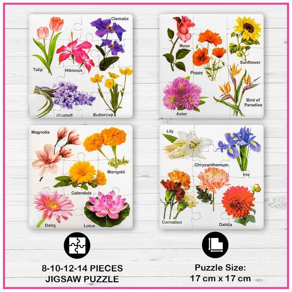 Ratna's Edu.Jigsaw Flower