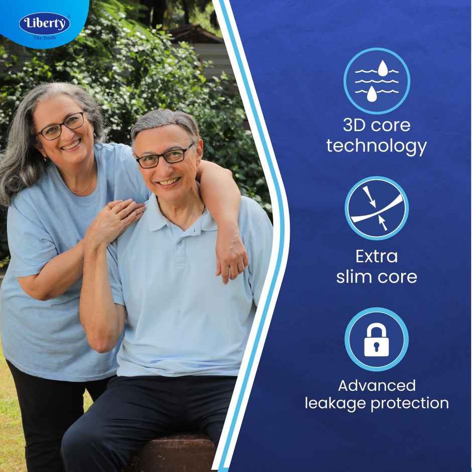 Liberty Eco Adult Diaper (Pants, M, 24-45 inches)