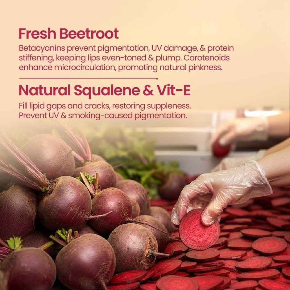 Nat Habit Beetroot Lip Balm For Lip Brightening & Pigmentation
