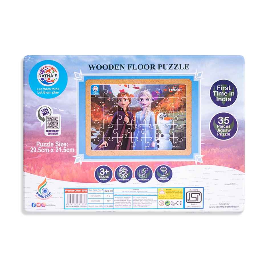 Ratna's Frozen Ii Wooden Floor Puzzle