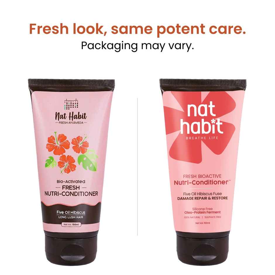 Nat Habit Hibiscus Conditioner For Smooth & Silky Hair