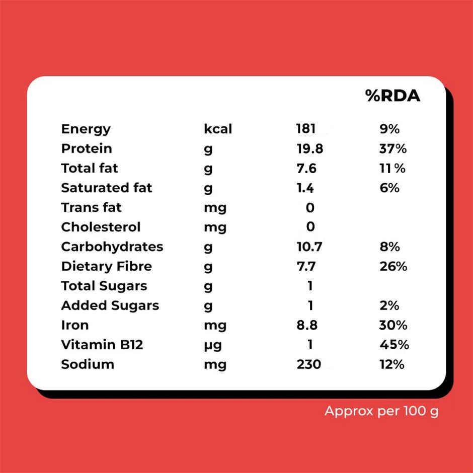 Hello Tempayy 40g Protein Szechuan Tempeh Cubes | Low Fat & High Fibre