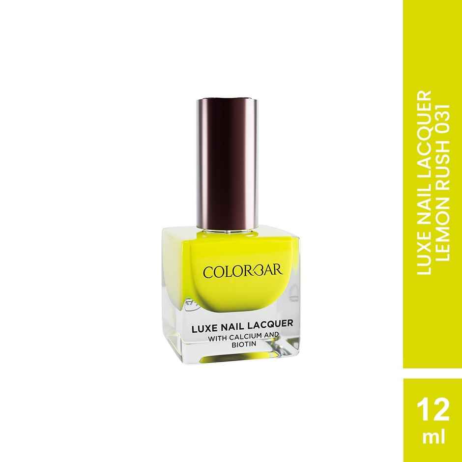 Colorbar Luxe Nail Lacquer - Lemon Rush
