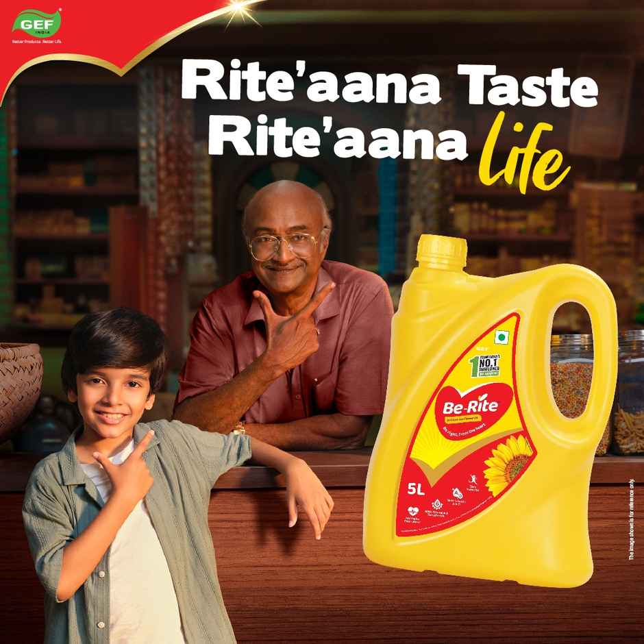 Be-Rite Refined Sunflower Oil | 5L