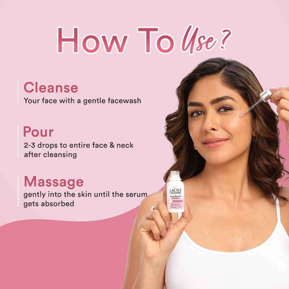 Lacto Calamine 10% Niacinamide Face Serum, Non Sticky To Minimise Pores