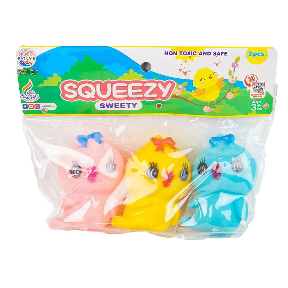 Ratna's Squeezy Sweety 3 Pcs | Assorted