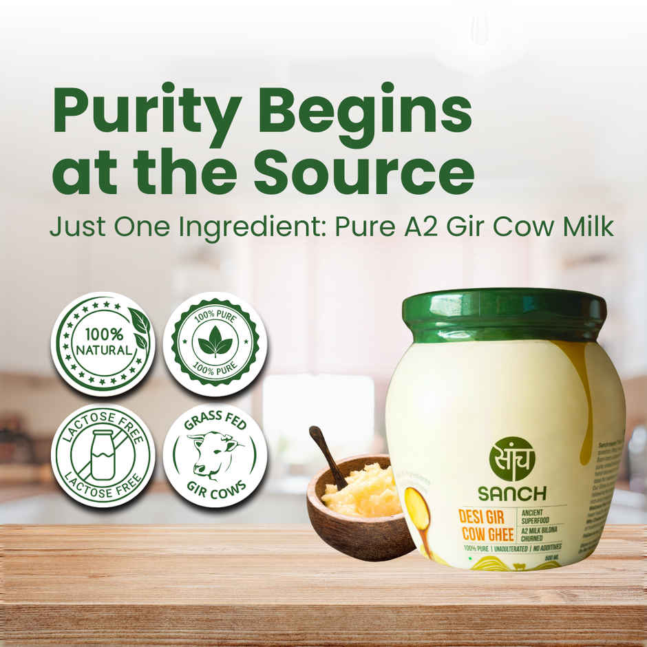 Sanch A2 Gir Cow Ghee
