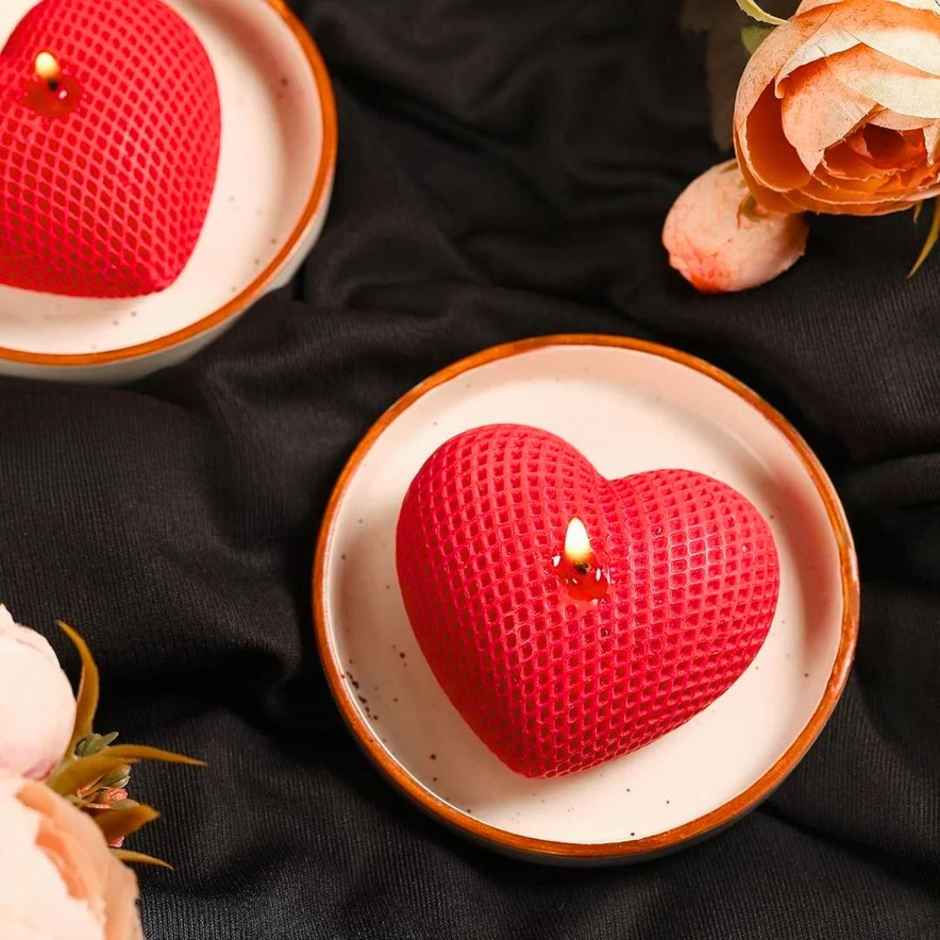 Scented Heart Candle