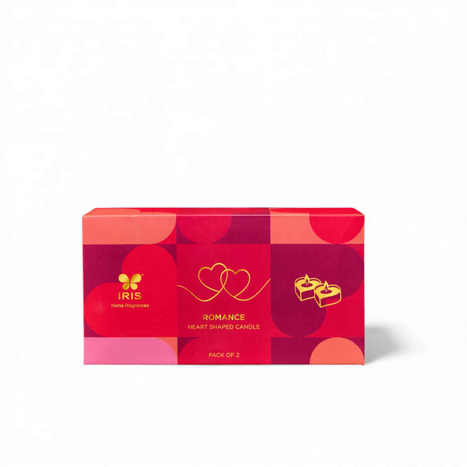 Heart to Heart Romance Candles | Iris