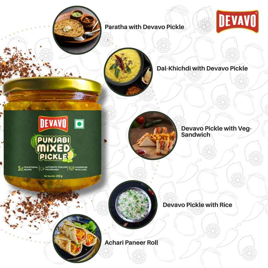 Devavo Punjabi Mixed Pickle