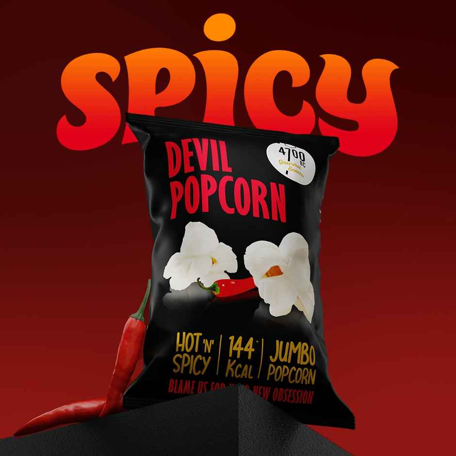4700BC Devils Popcorn | Jumbo Pack | Spicy & Crunchy