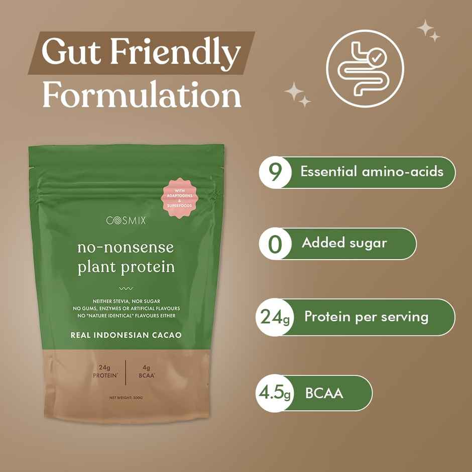 Cosmix No Nonsense Plant Protein Indonesian Cacao