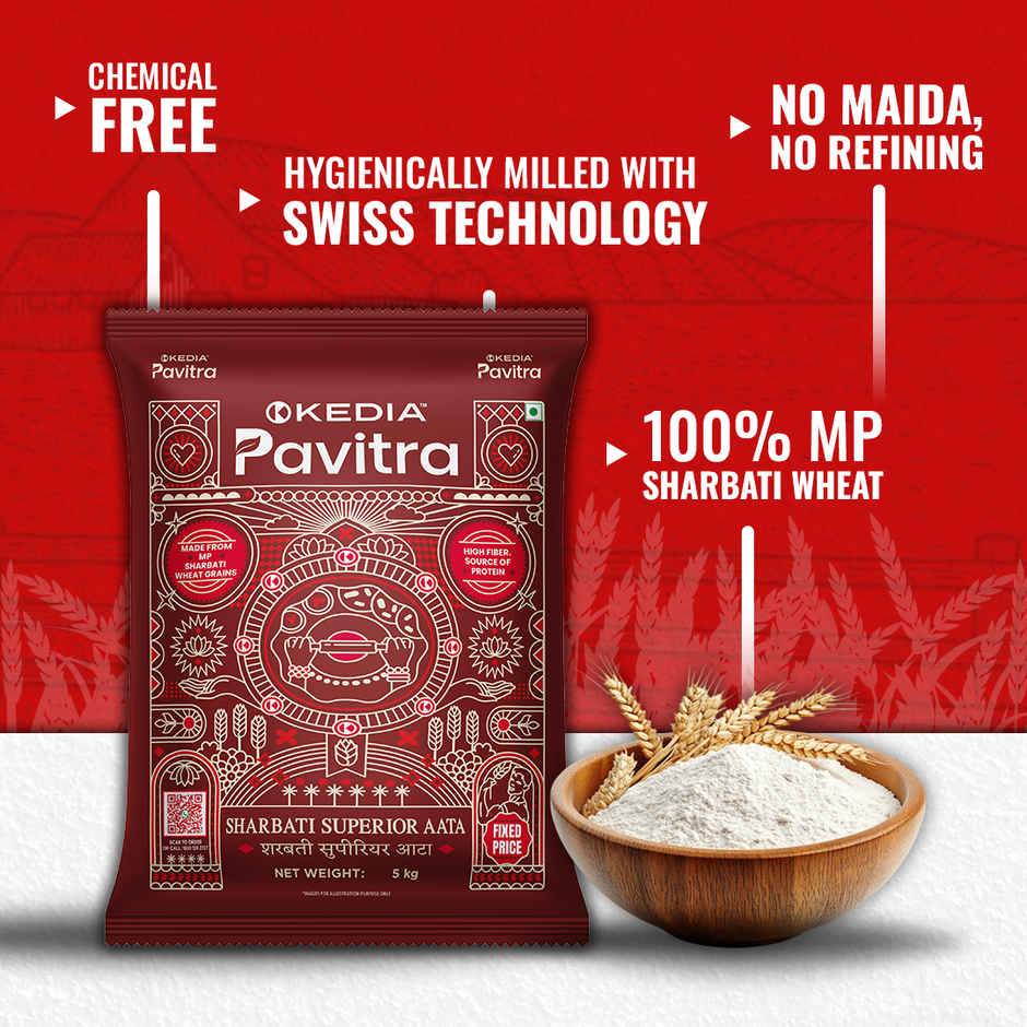 Kedia Pavitra Sharbati Superior Aata