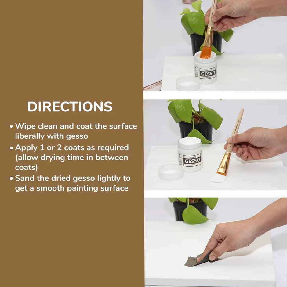 Itsy Bitsy Acrylic Gesso White 100 ml Bottle Lb