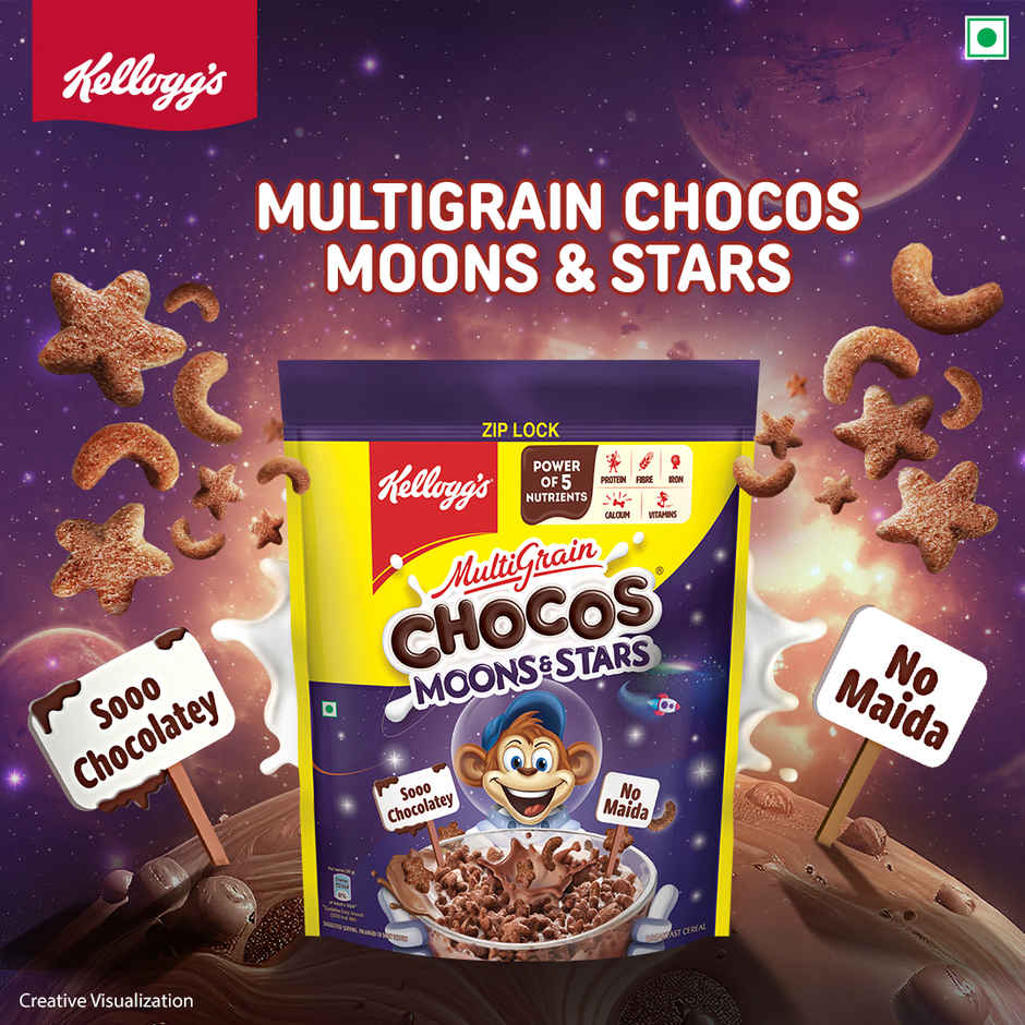 Kellogg's Multigrain Chocos Moons & Stars