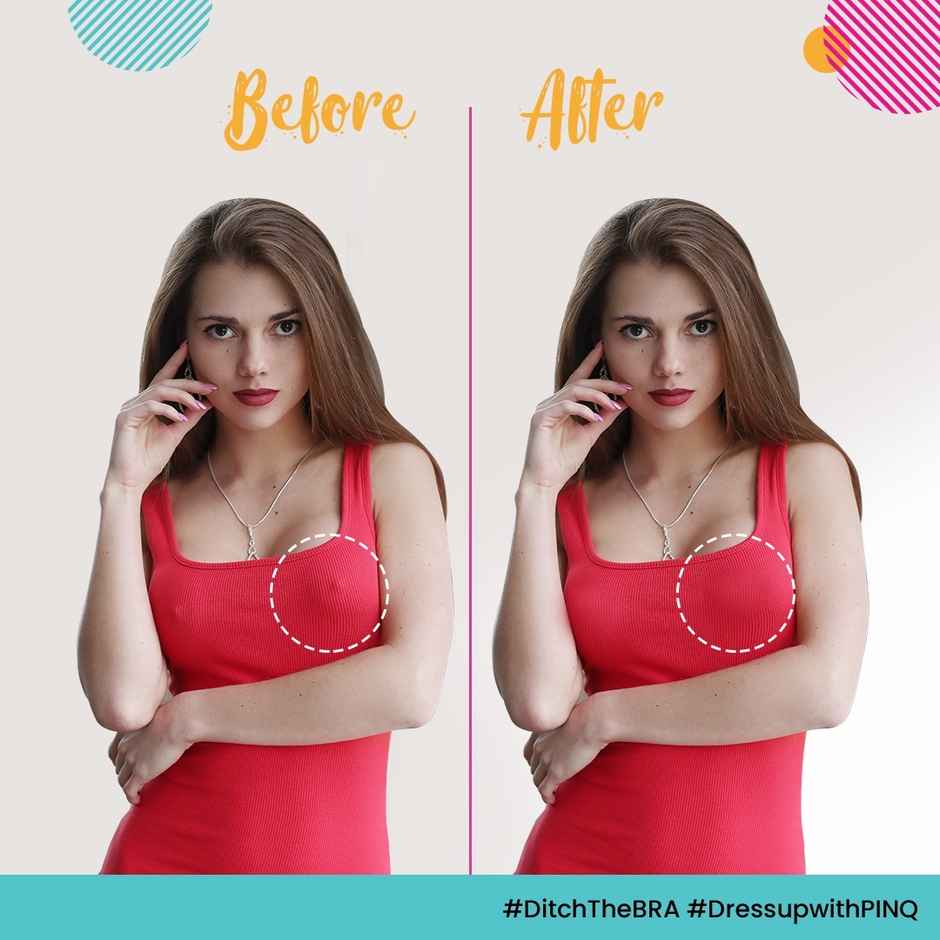 Pinq Polka Reusable Nipple Covers Regular 8 cm | Nude