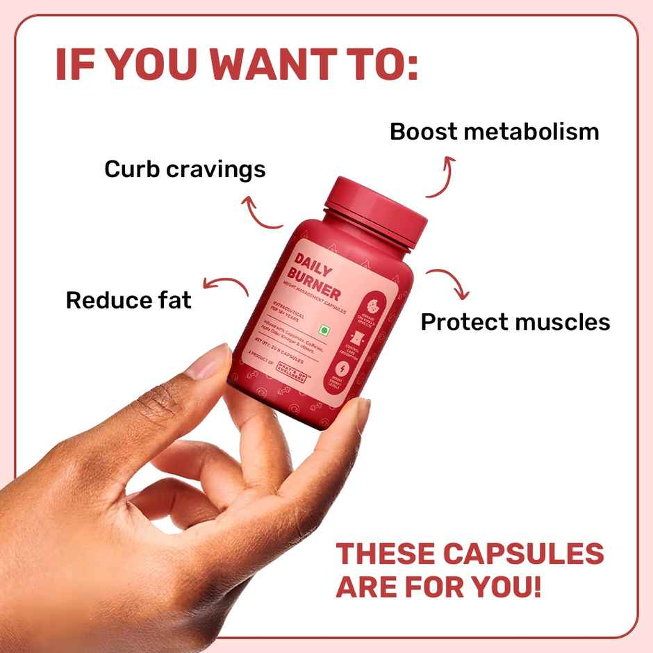 What's Up Wellness Daily Burner Weight Loss Capsules