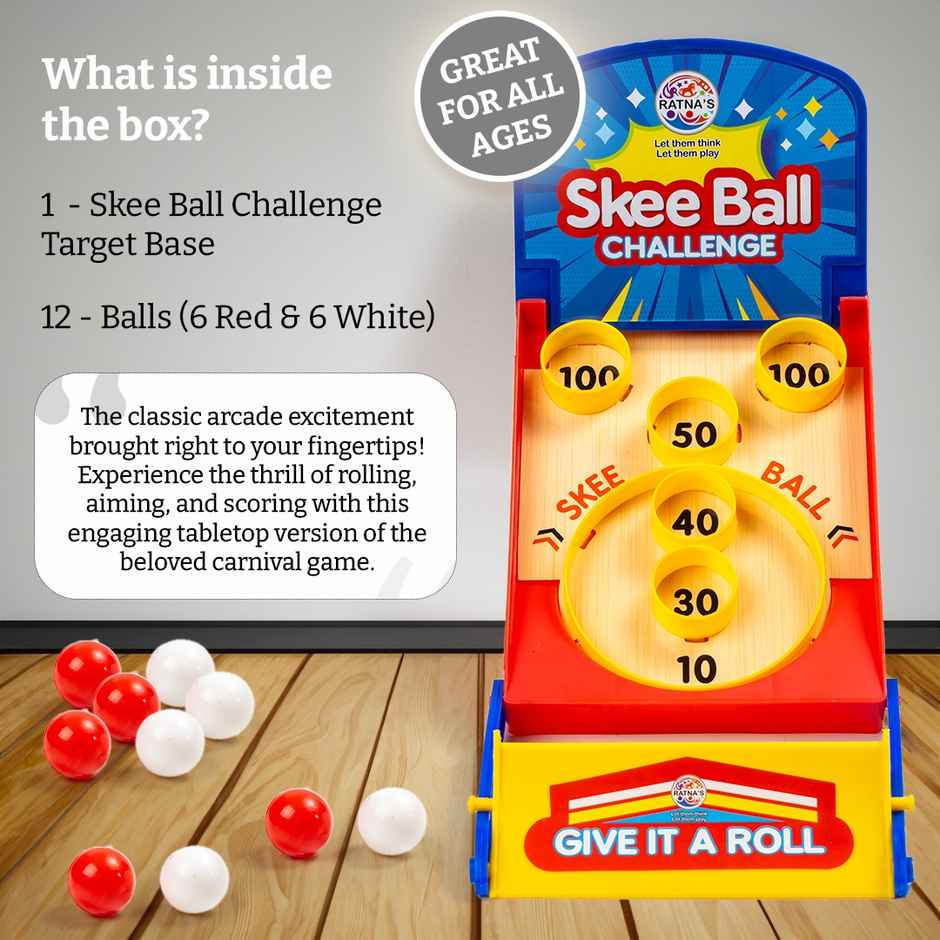 Ratna's Skee Ball Challenge