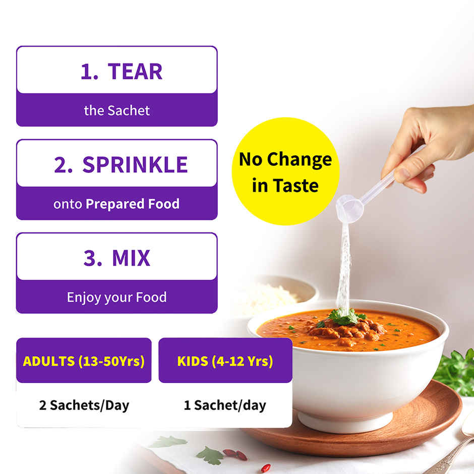 Good Monk Vitamin&Probiotic Mix for Energy & Gut Health | 120 Serves Value Jar