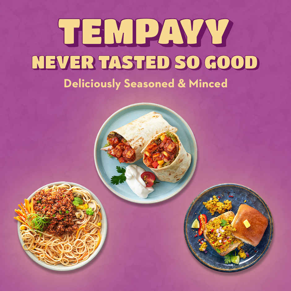 Milky Mist Greek Yogurt (700g) & Hello Tempayy 40G Protein Tempeh Crumbles | Peri Peri | Heat & Add (200g) Combo