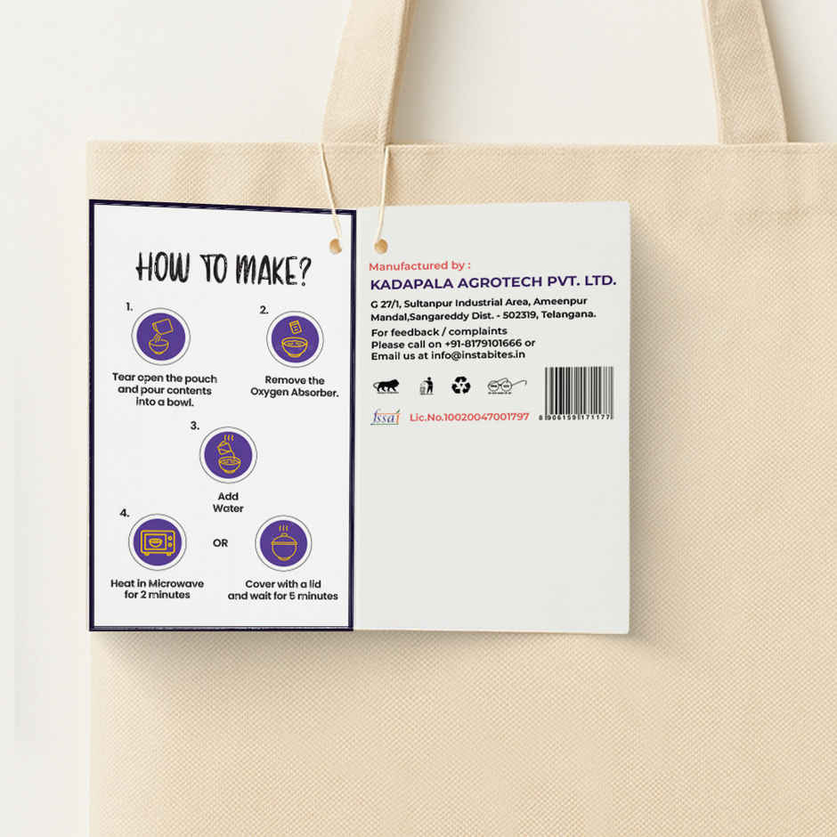 Instabites Veg Curry Bag