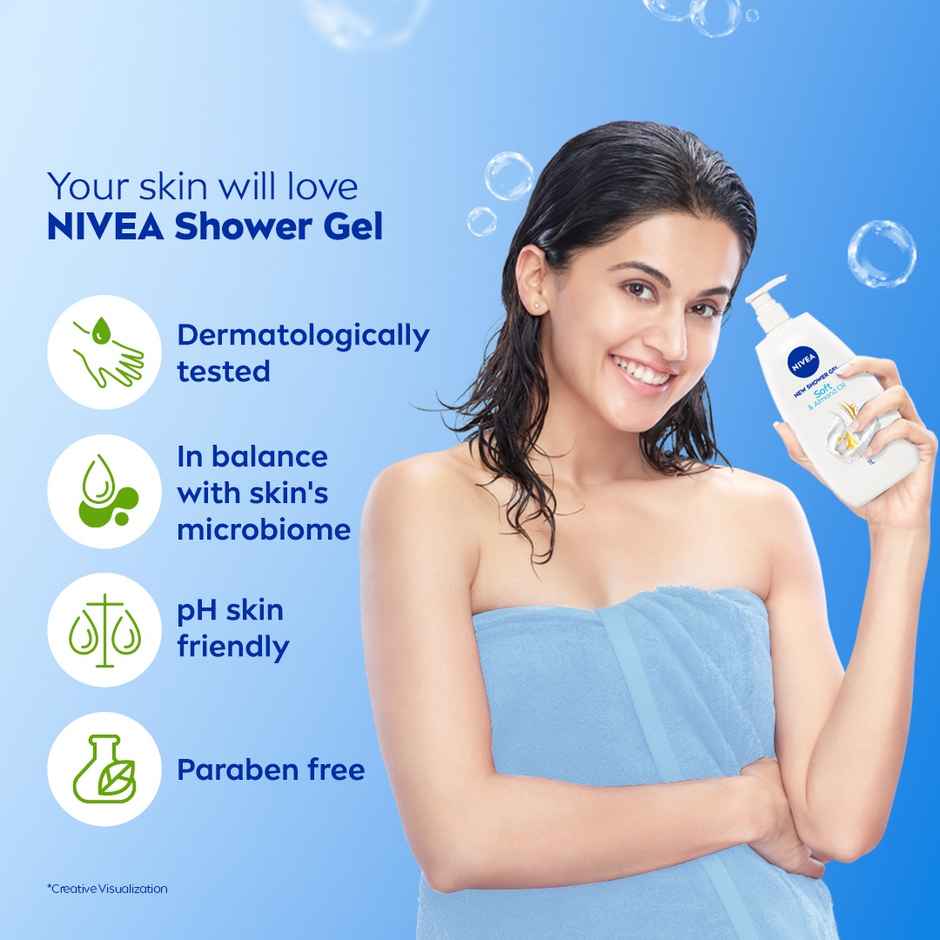 Nivea Shower Gel Soft And Almond Oil