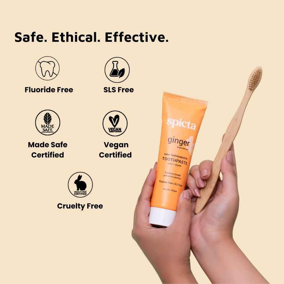 Spicta Ginger Mint Toothpaste