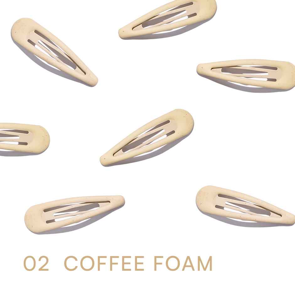 Gush Beauty Tic Tac Hair Pins/Clips | Multicolor | Nudes & Black