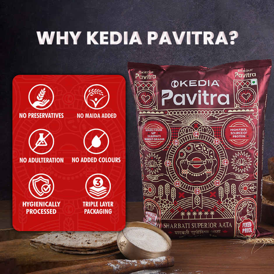 Kedia Pavitra Sharbati Superior Aata