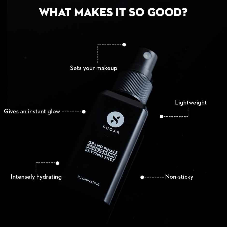 SUGAR Cosmetics Grand Finale Highlighting Setting Mist (699)