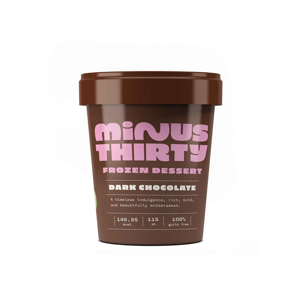 MINUS THIRTY Dark Chocolate Vegan And Sugar Free