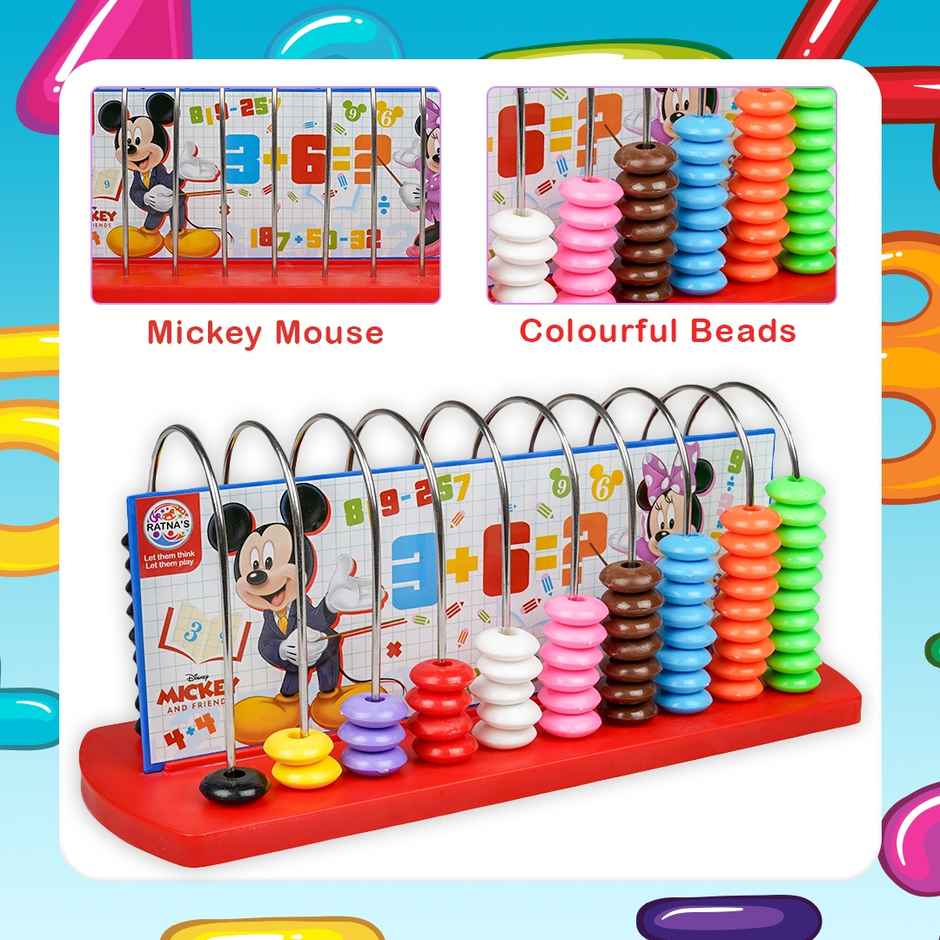 Ratna's Mickey & Friends Educational Abacus Sr.