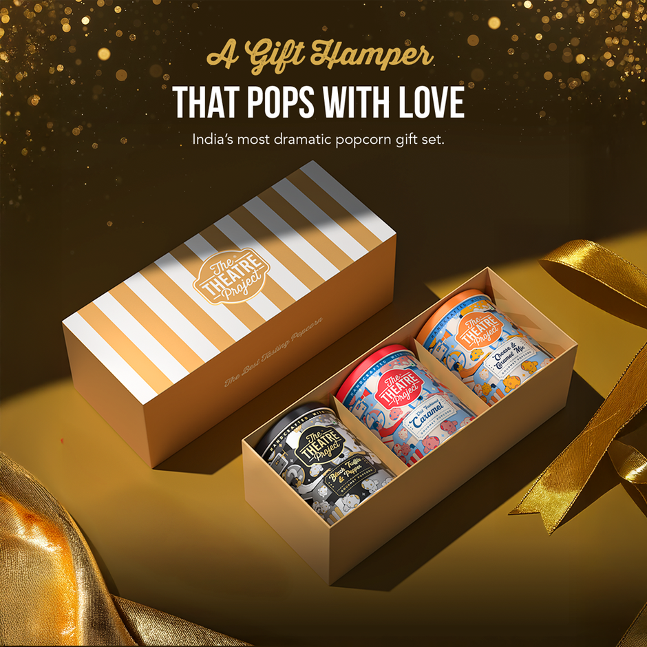 TTP Popcorn Golden | Cheese Caramel, Black Truffle & Caramel | Assorted