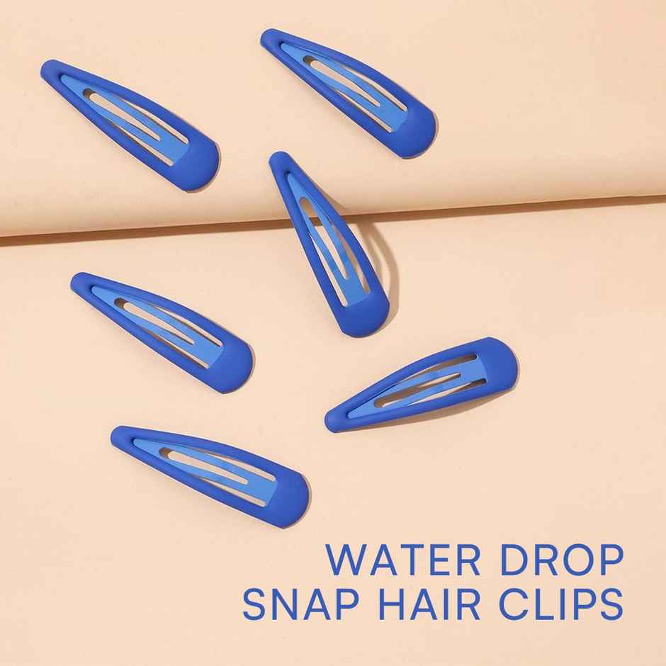 Gush Beauty Tic Tac Hair Pins/Clips | Multicolor | Green, Purple, Blue & Pink