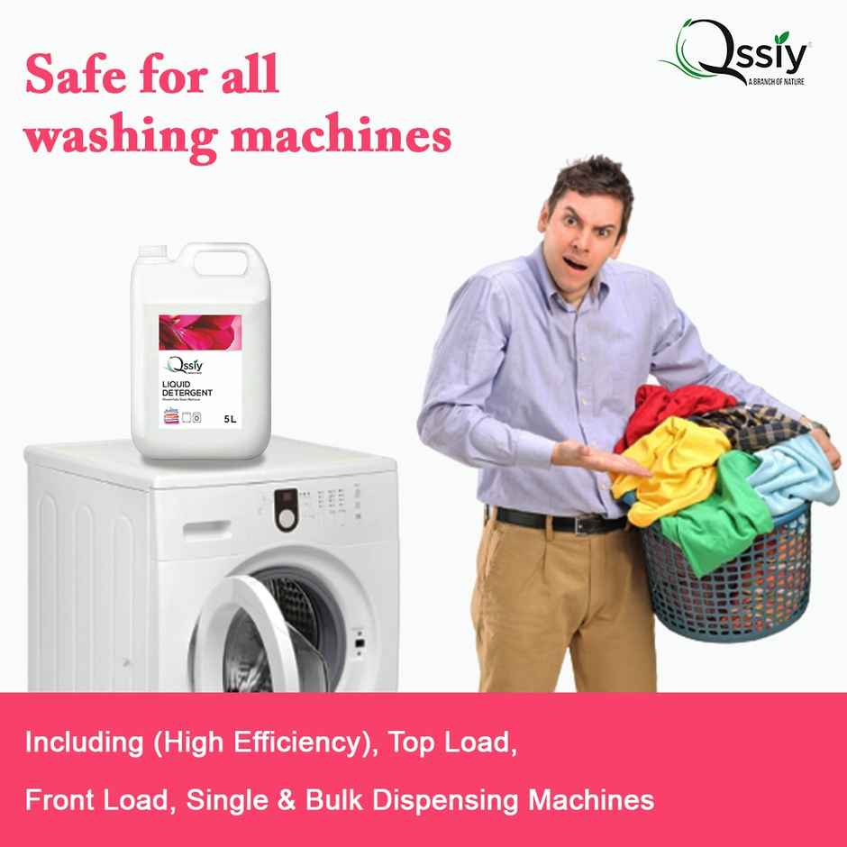 Qssiy Rose Top & Front Load Detergent Liquid