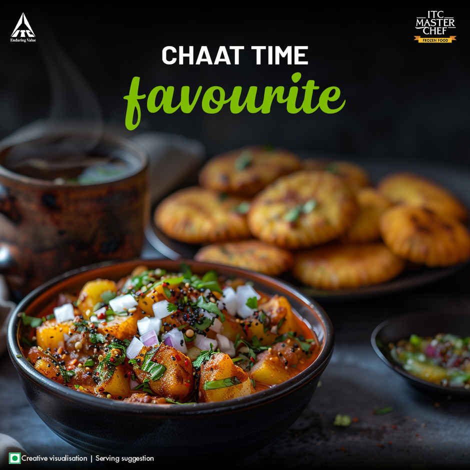 ITC Master Chef Classic Aloo Tikki | No Added Preservatives | 12 pieces