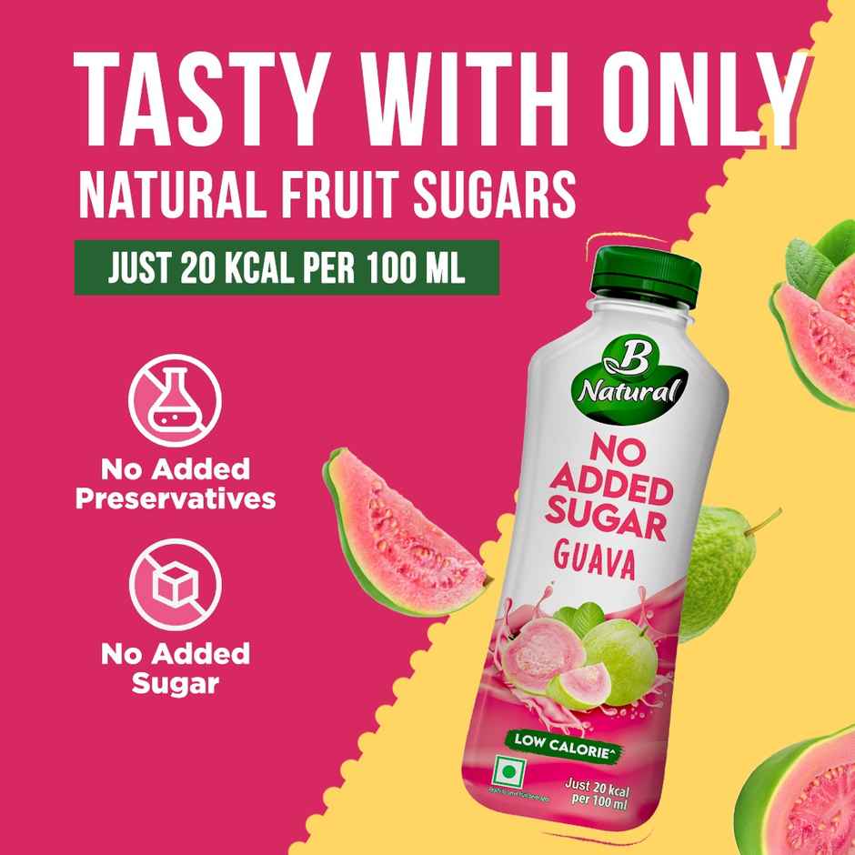 B Natural Guava | No Added Sugar | Fresh & Fruity