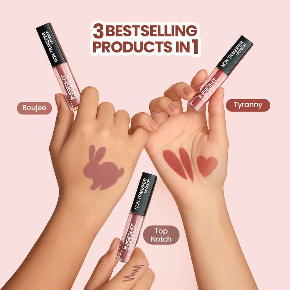 Insight Cosmetics Non Transfer Lip Kit | Nudes