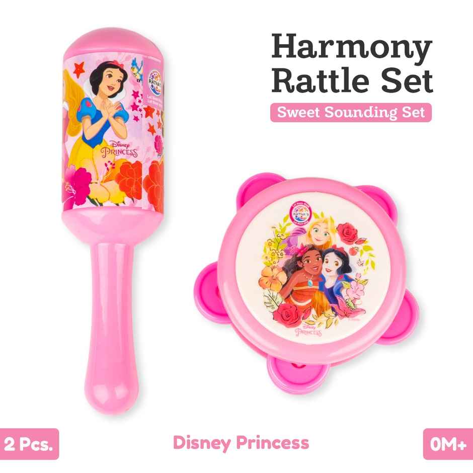 Ratna's Disney Harmony Rattle Set| Princess | Assorted