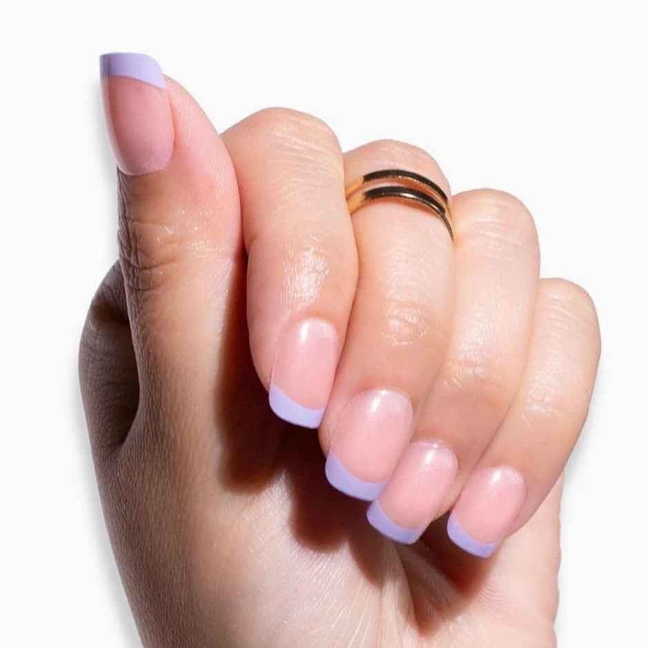 Sanfe Instant Stick On Nails - Pink French