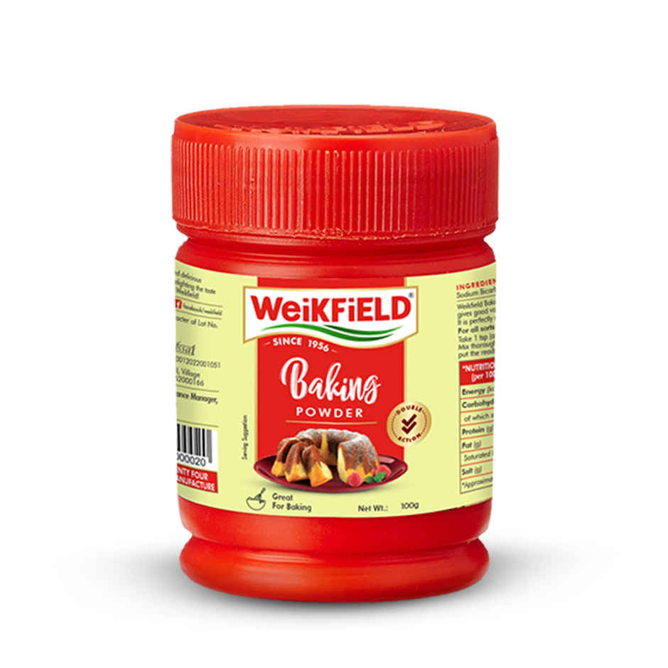 Weikfield Baking Powder Jar | Double Acting